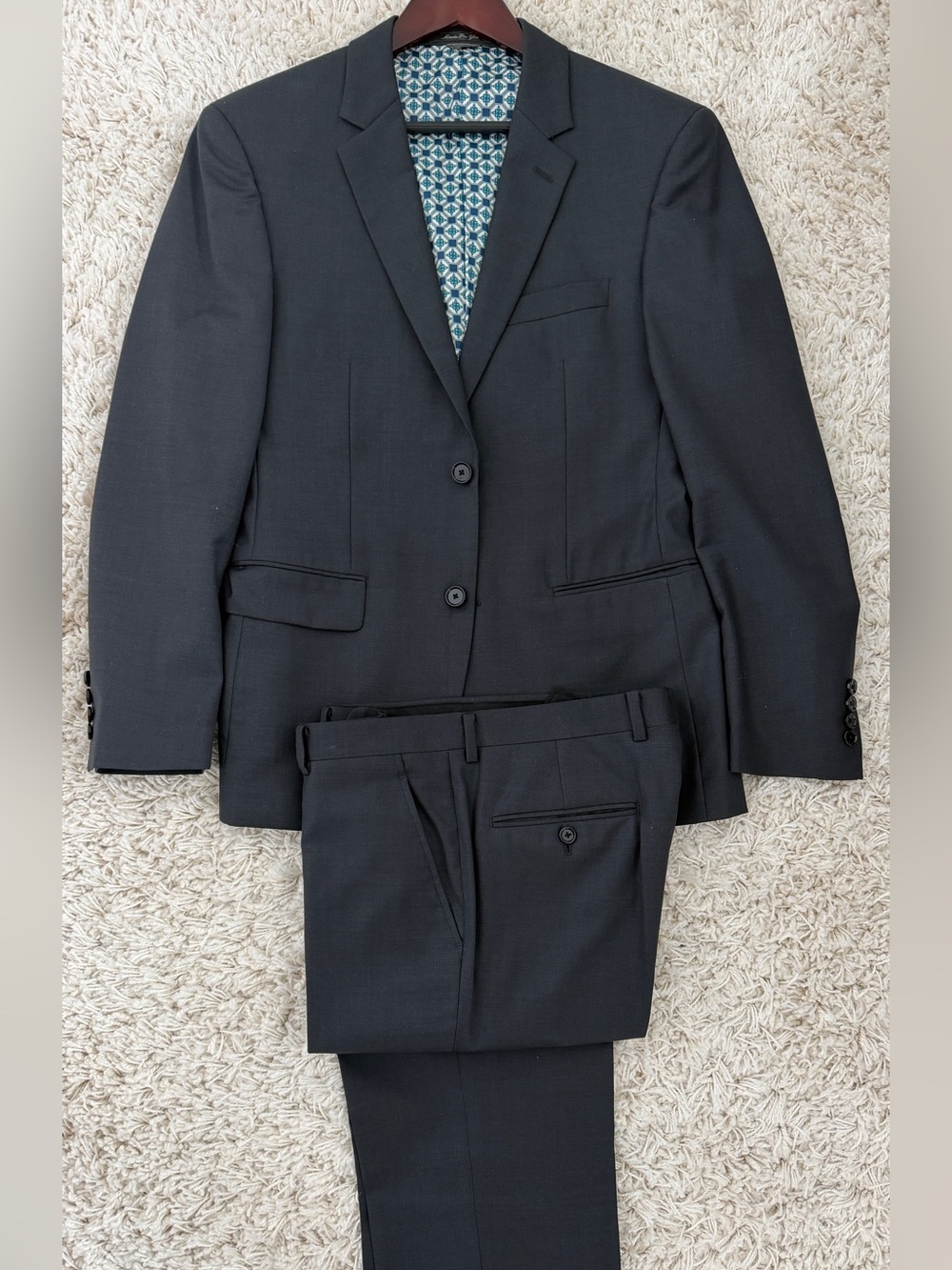 Men's Black Two-Piece Suit - Tailored Modern Fit